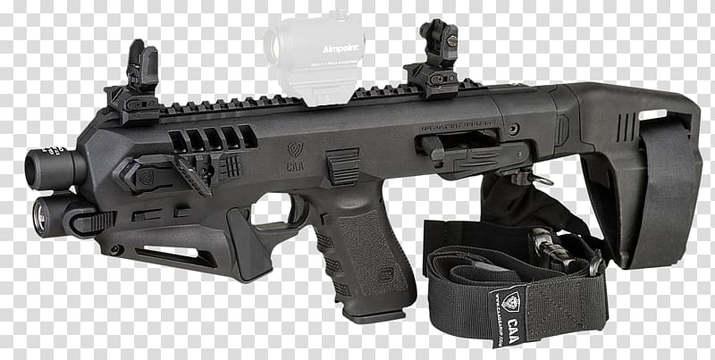 GLOCK 19 Firearm Carbine Pistol, weapon transparent background PNG clipart