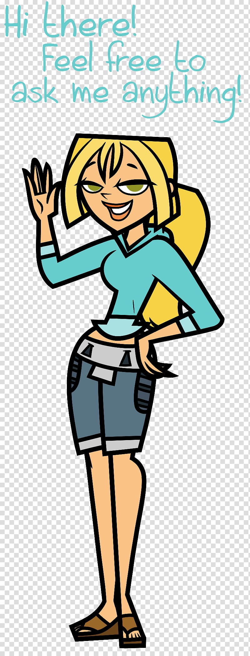 Bridgette Duncan Total Drama Island, 6teen transparent background PNG clipart