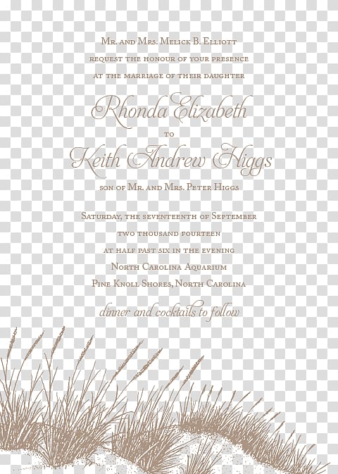 Wedding invitation Convite Party Font, sea İNVİTATİON transparent background PNG clipart