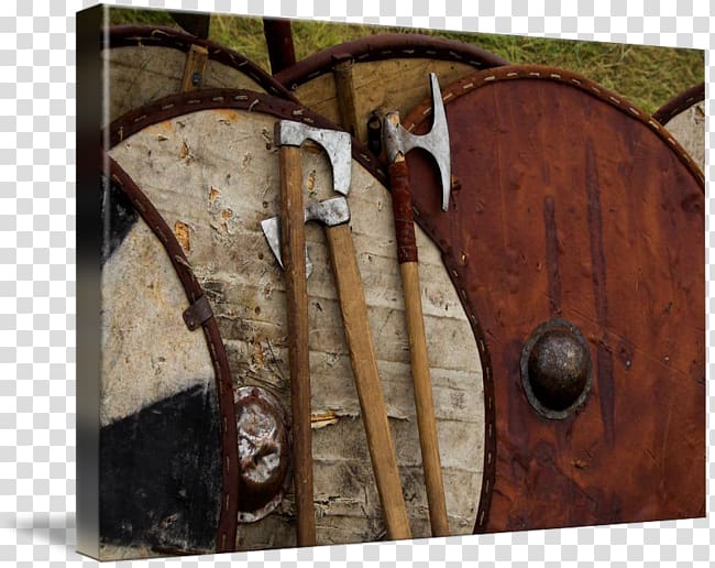 Gallery wrap Canvas Art Printing Viking, Viking SHIELD transparent background PNG clipart