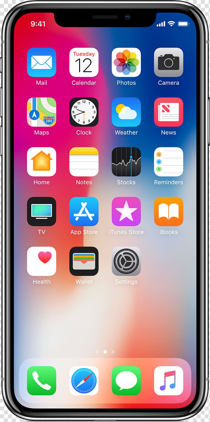space gray iPhone X showing IOS and , iPhone 4 IPhone 8 Plus iPhone 5 iPhone X, iphone apple transparent background PNG clipart