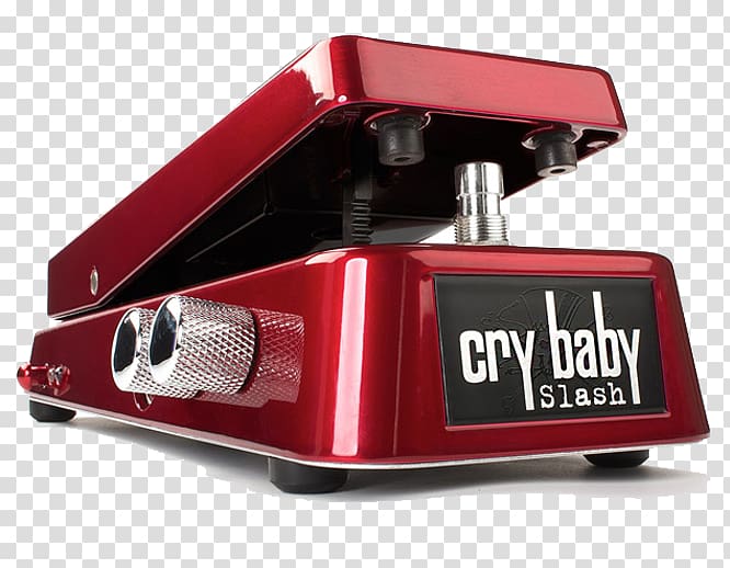 Dunlop Cry Baby Wah-wah pedal Dunlop SW-95 Slash Signature Cry Baby Wah Wah Effects Processors & Pedals, velvet revolver transparent background PNG clipart