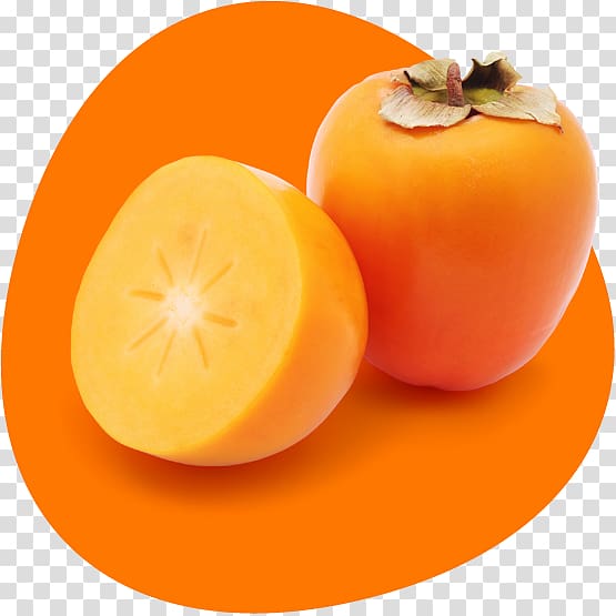 Clementine Fruit Japanese Persimmon Orange, persimmon transparent background PNG clipart