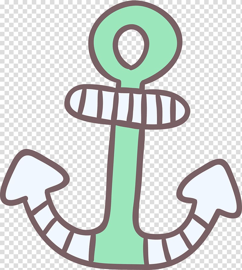 Watercraft Anchor Cartoon , Cartoon anchor transparent background PNG clipart