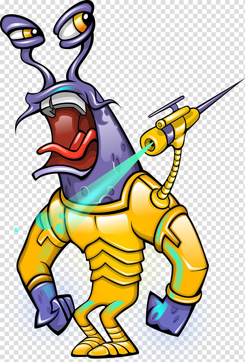 Alien Cartoon Character, monstruos transparent background PNG clipart