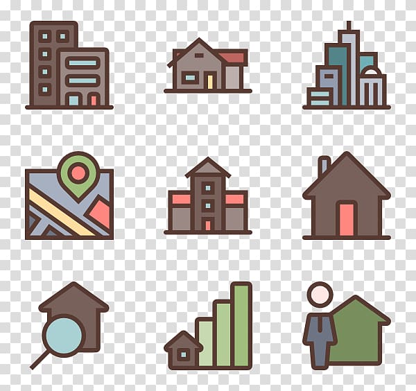 Computer Icons Real Estate Property , Restaurant building transparent background PNG clipart