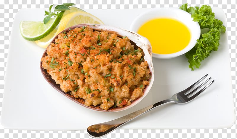 Crab cake Indian cuisine Fish finger Seafood, temperance transparent background PNG clipart