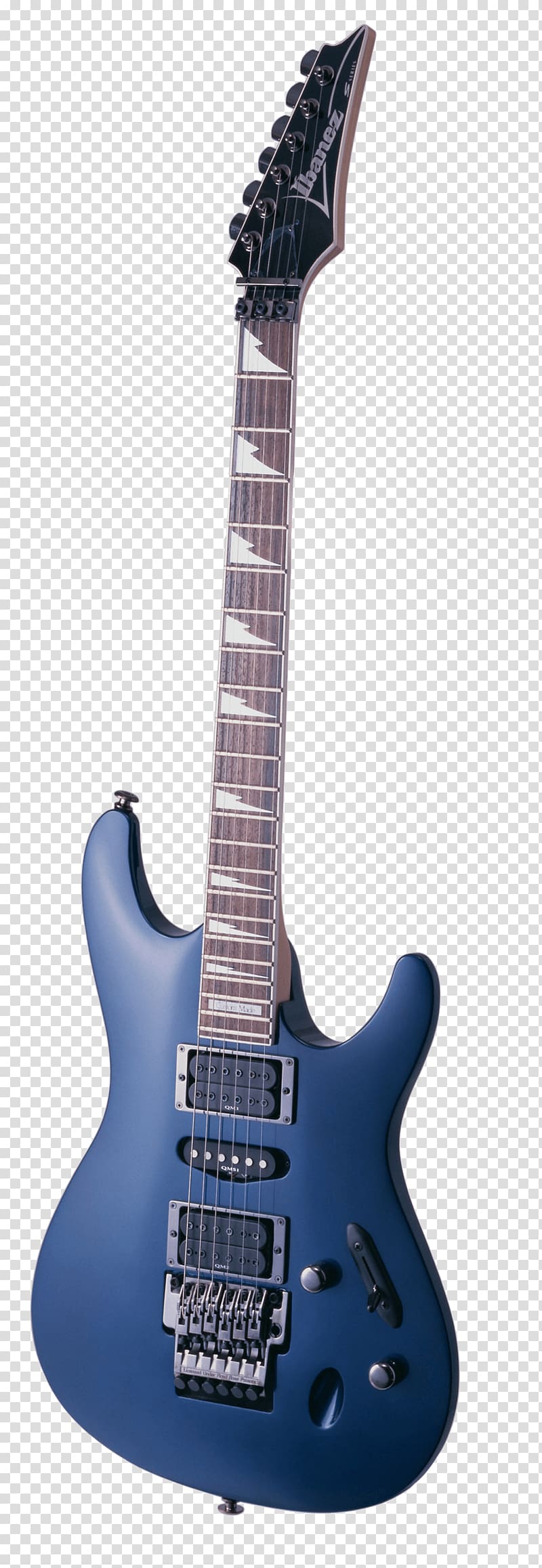 blue Ibanez electric guitar illustration, Ibanez Guitar transparent background PNG clipart