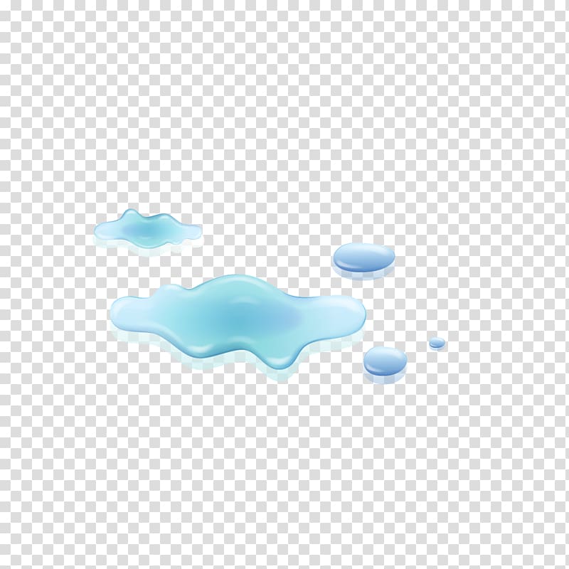 Turquoise Pattern, Blue water drops creative transparent background PNG clipart