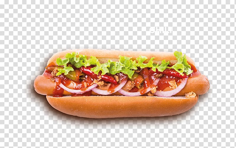Coney Island hot dog Chili dog Chicago-style hot dog Bánh mì, hot dog transparent background PNG clipart