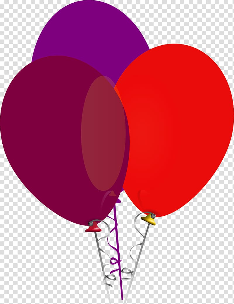 Balloon Red Purple , balloon transparent background PNG clipart