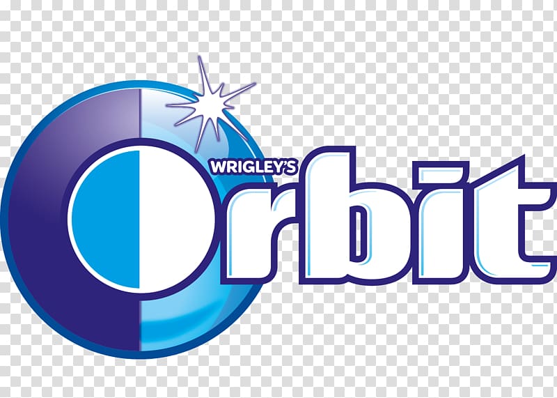 Chewing gum Orbit Logo Wrigley Company Mars, Incorporated, chewing gum transparent background PNG clipart
