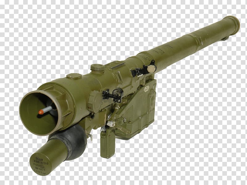 9K38 Igla Russia Man-portable air-defense system Military Missile, missile transparent background PNG clipart