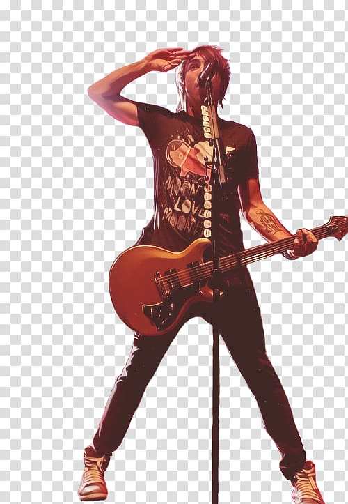 Guitar Performing Arts Costume design, Tate Langdon transparent background PNG clipart