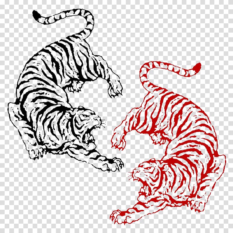 Bengal tiger Golden tiger Felidae White tiger, tiger transparent background PNG clipart