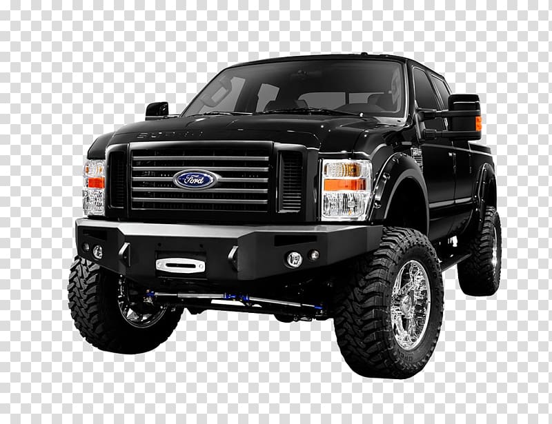 Pickup truck Ford Super Duty Car Ford F-Series, Black Ford SUV HQ transparent background PNG clipart