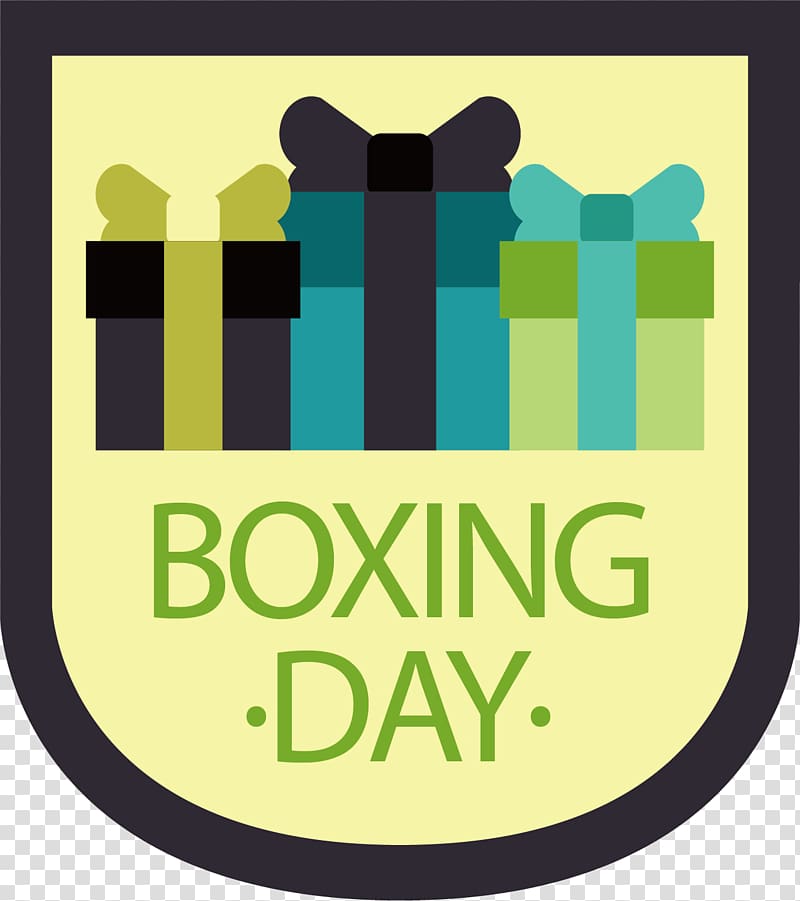 Euclidean Illustration, Boxing Day transparent background PNG clipart