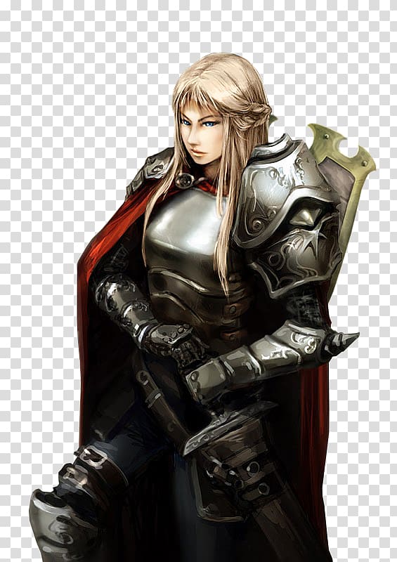 Knight Woman Female Armour Middle Ages, Fantasy Women Warrior transparent background PNG clipart