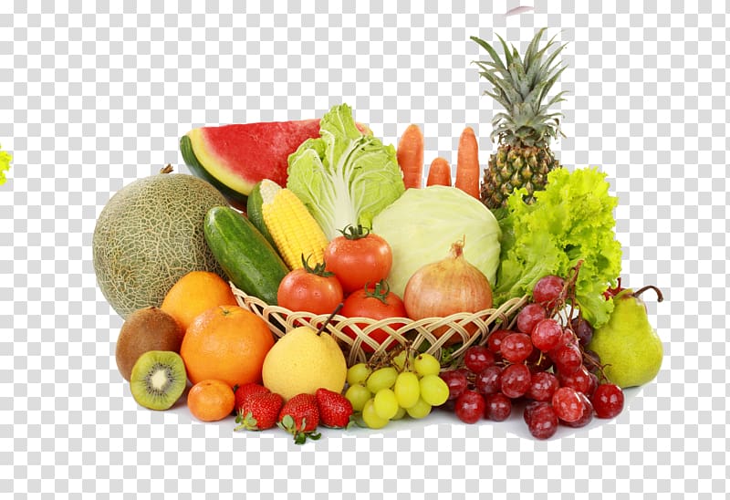 Vegetable Fruit Food Apple, Fruits and vegetables Daquan, variety of fruit on tray transparent background PNG clipart
