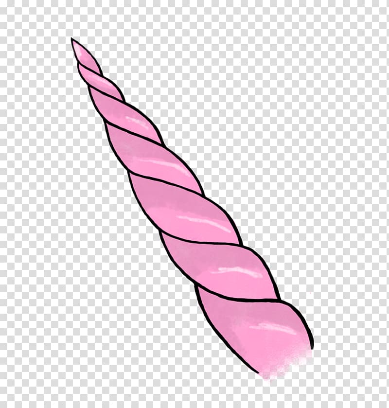 pink horn illustration, Unicorn horn , fashion eyelashes transparent background PNG clipart