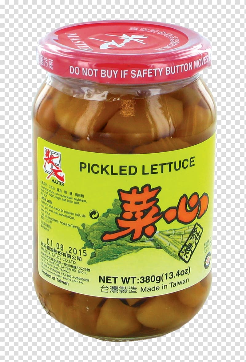 Pickling Vegetarian cuisine Relish South Asian pickles, Laitue transparent background PNG clipart