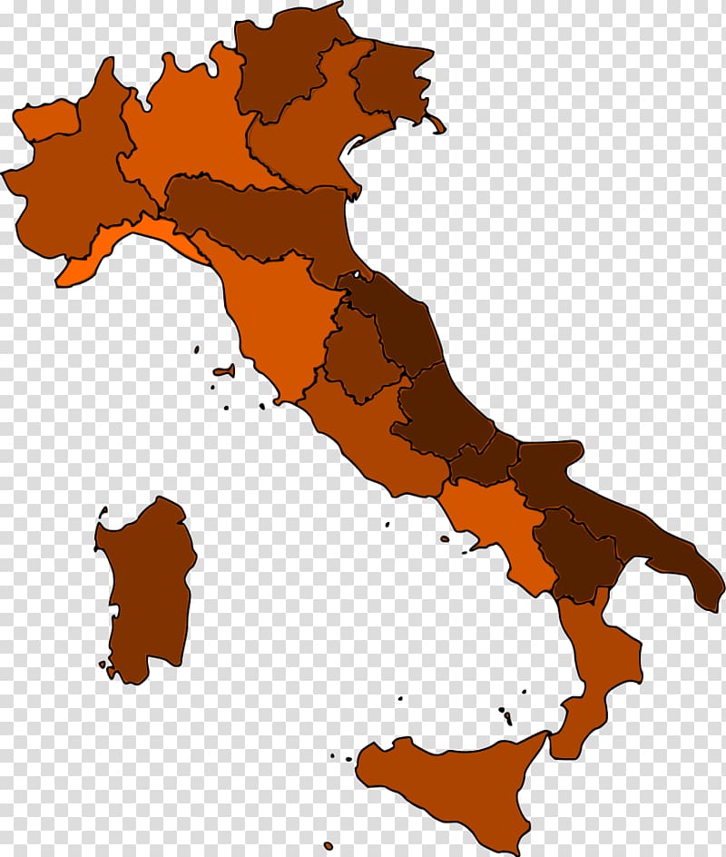 Regions of Italy World map History Flag of Italy, map transparent background PNG clipart