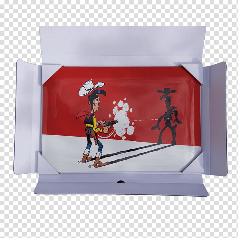 Rantanplan Lucky Luke Comics Bravo les Brothers Enamel sign, LUCKY LUKE transparent background PNG clipart