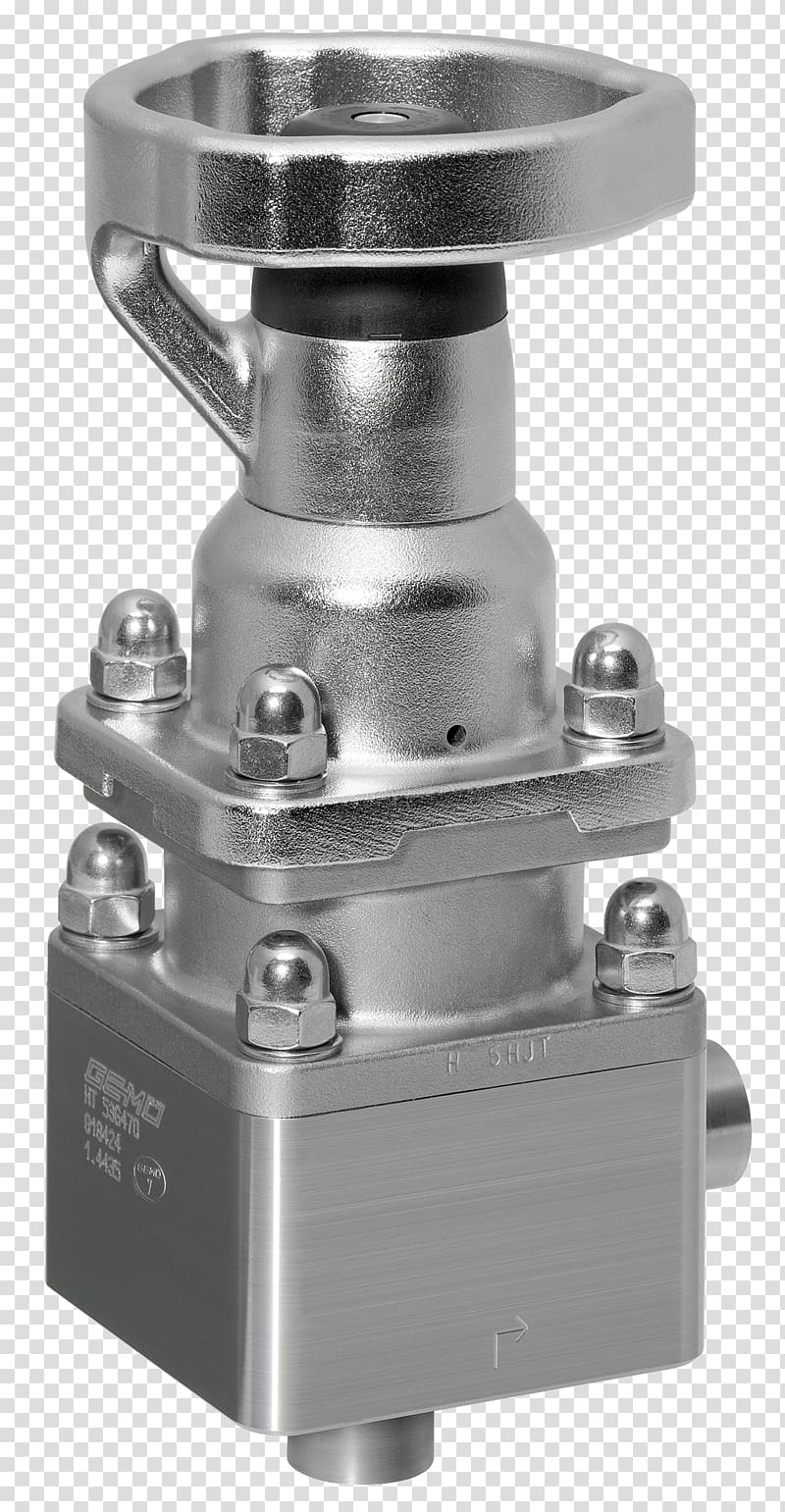 Globe valve Control valves GEMÜ Gebr. Müller Apparatebau GmbH & Co. KG Diaphragm valve, others transparent background PNG clipart