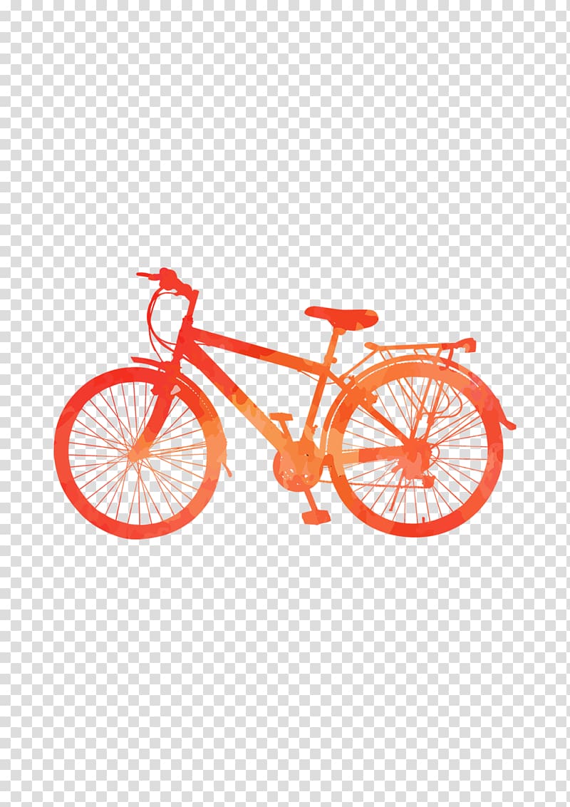 Electric bicycle Silhouette Mountain bike, bicycle transparent background PNG clipart