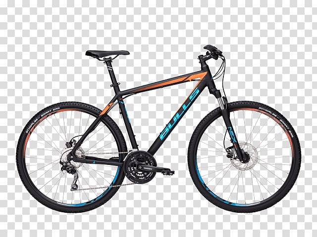 Cyclo-cross bicycle Mountain bike Hybrid bicycle, Orange Flyer transparent background PNG clipart