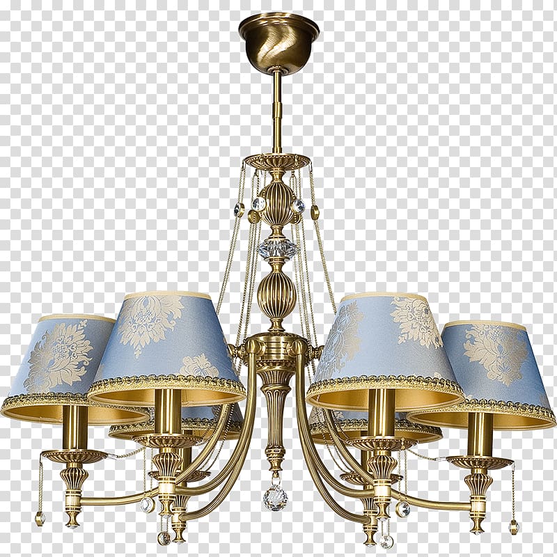 Chandelier Brass Light fixture Lamp Shades Sconce, Brass transparent background PNG clipart