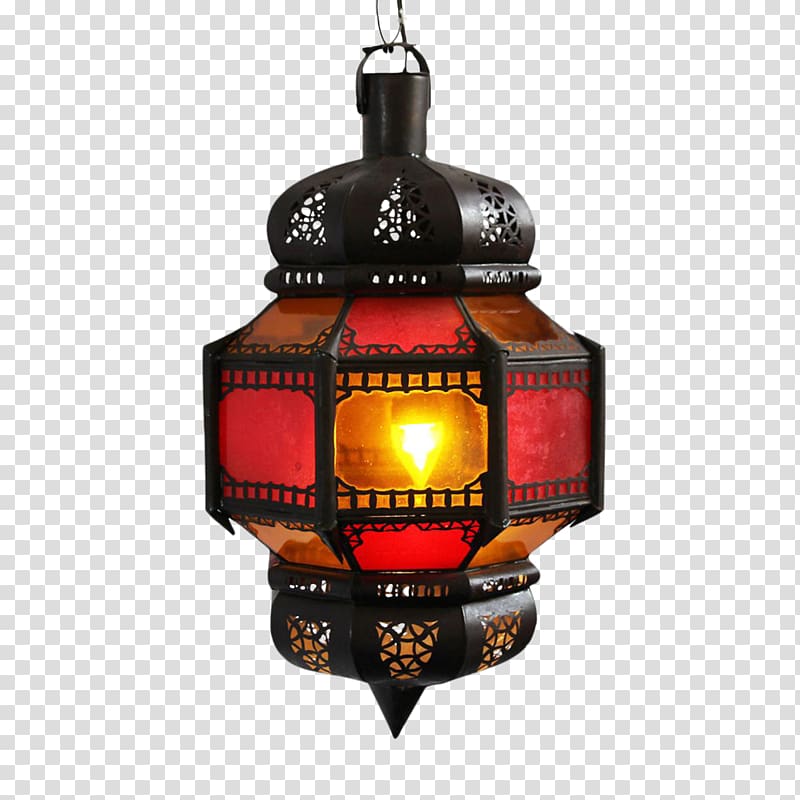 Lantern Lighting Glass Kerosene lamp, glass transparent background PNG clipart