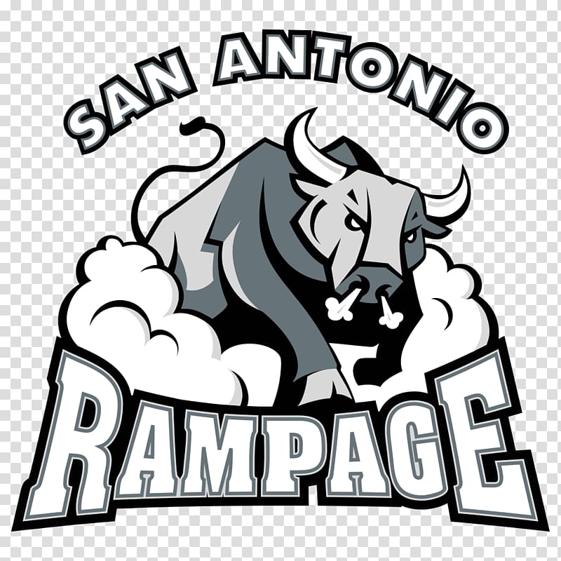San Antonio Rampage logo illustration, San Antonio Rampage Logo transparent background PNG clipart