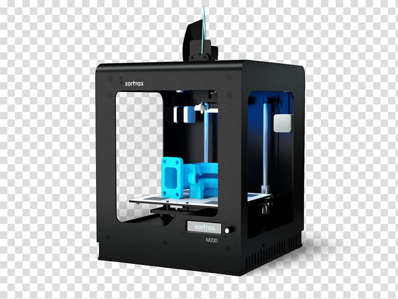 Zortrax M200 3D printing Extrusion, printer transparent background PNG clipart