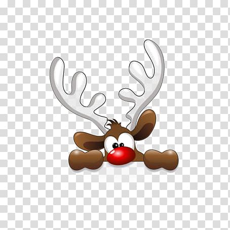 christmas deer transparent background PNG clipart