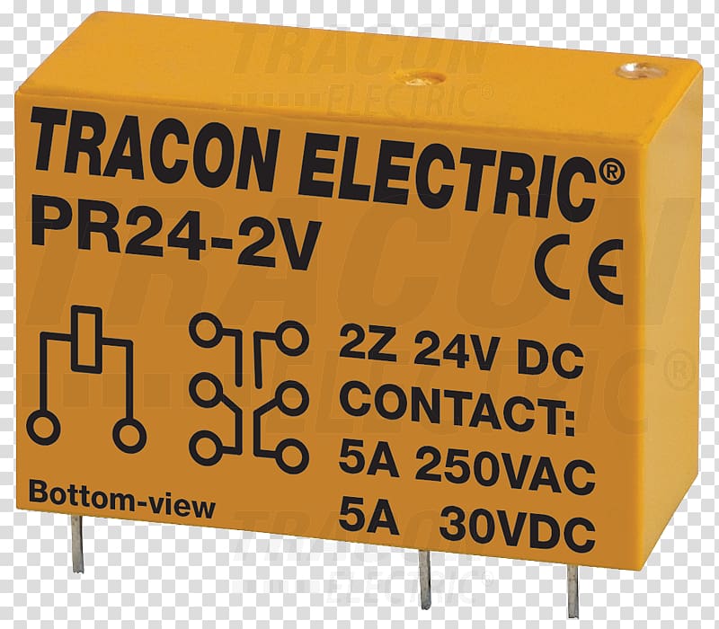 Signage Relay Printed circuit board Direct current, Stxam12fin Pr Eur transparent background PNG clipart
