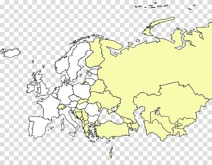 Europe Mapa polityczna World map Blank map, map transparent background PNG clipart