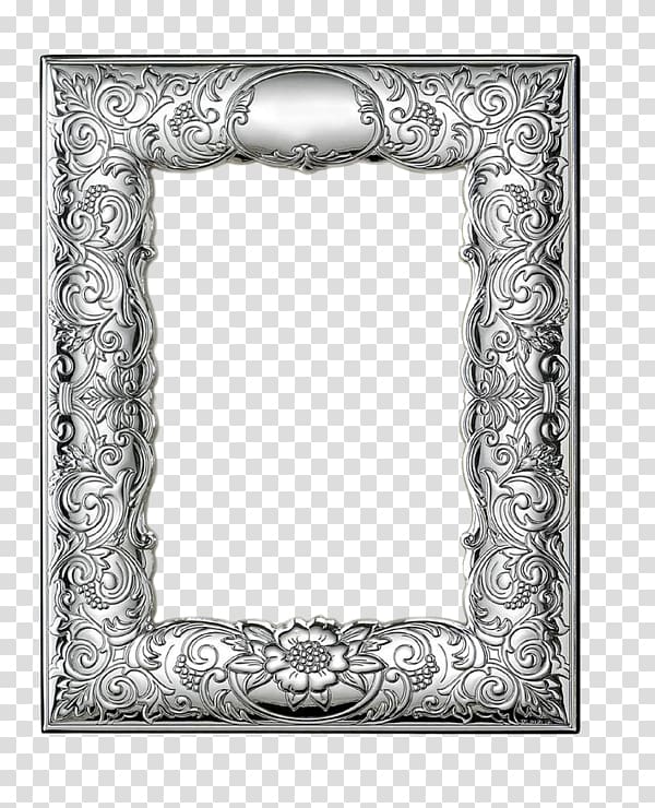 Frames Film frame, colored silver ingot transparent background PNG clipart