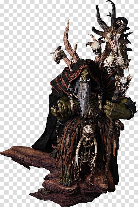 Gul\'dan Figurine Sideshow Collectibles World of Warcraft Statue, Grom Hellscream transparent background PNG clipart