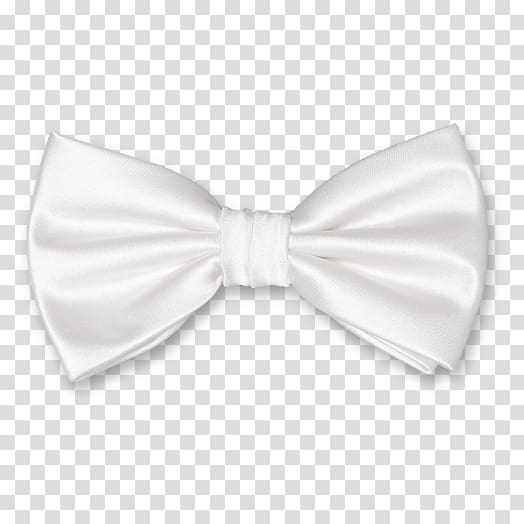 Bow tie White Satin Necktie Silk, BOW TIE transparent background PNG clipart