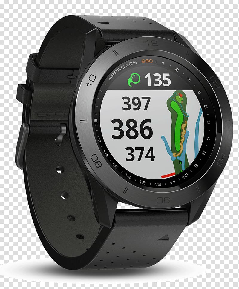 GPS Navigation Systems Garmin Approach S60 GPS watch Golf Garmin Ltd., GPS Watch transparent background PNG clipart