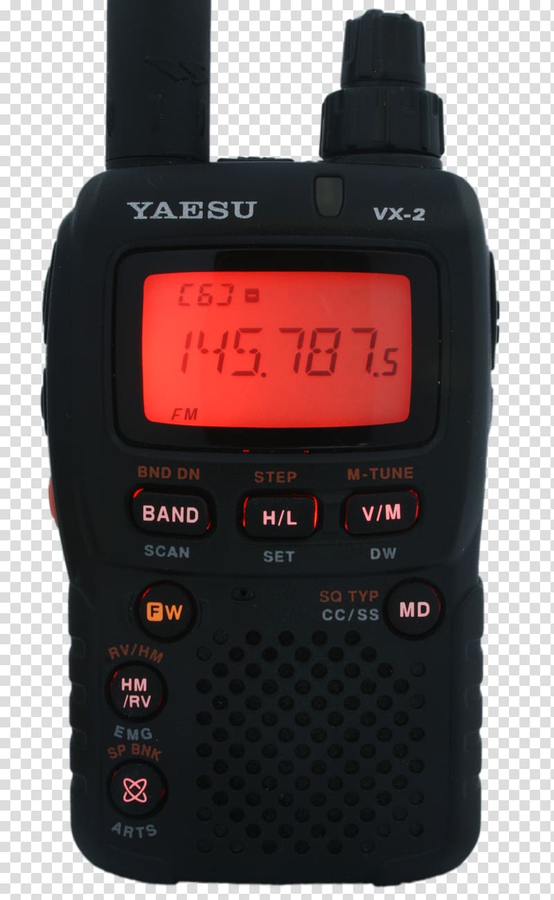 Yaesu VX series Amateur radio Microphone, radio transparent background PNG clipart