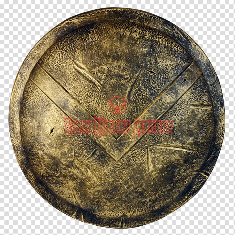 Spartan army Shield Live action role-playing game Weapon, Spartan shield transparent background PNG clipart