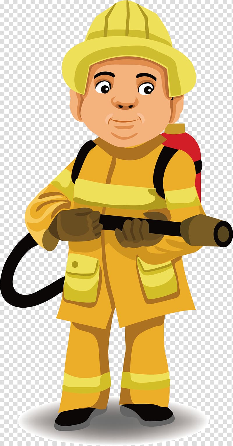 Police officer Firefighter Firefighting Illustration, fire brigade transparent background PNG clipart