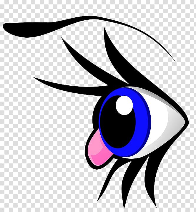 Animation Pixabay Illustration, eye transparent background PNG clipart