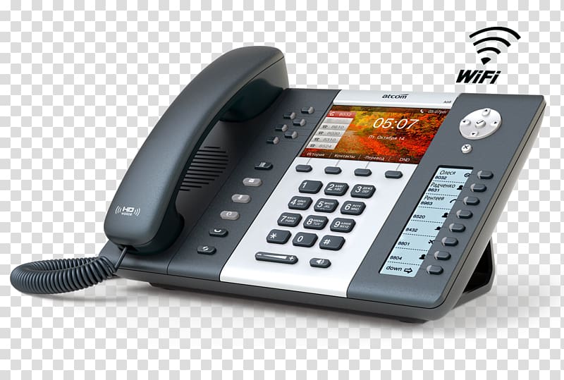 VoIP phone Telephone Session Initiation Protocol IP PBX Voice over IP, others transparent background PNG clipart