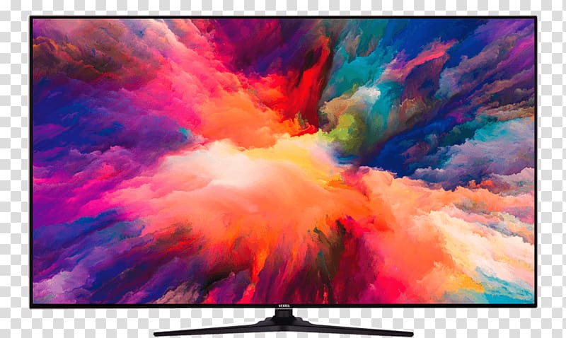 Ultra-high-definition television 4K resolution LED-backlit LCD Vestel, ud] transparent background PNG clipart