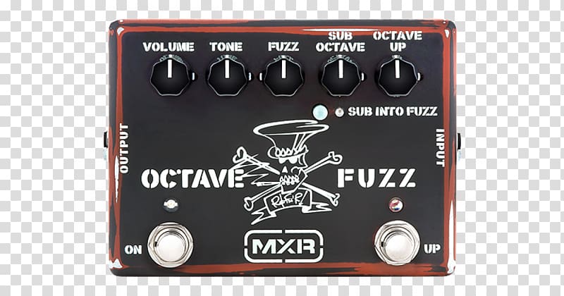 MXR Fuzzbox Effects Processors & Pedals Distortion Octave, musical instruments transparent background PNG clipart