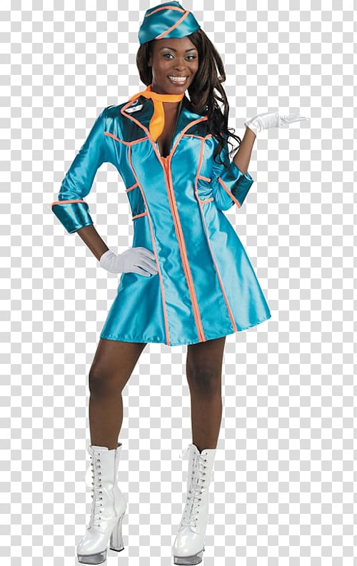 Halloween costume Flight attendant Adult Disguise, woman transparent background PNG clipart