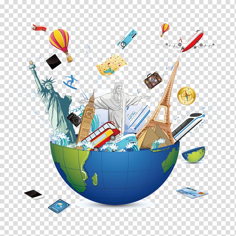 global travel clipart